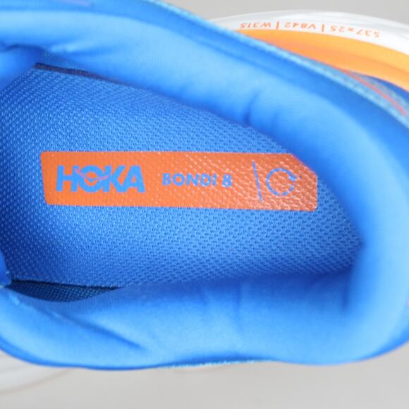 Hoka One One Mens Bondi 8 1123202 CSVO Blue Running Shoes Sneakers Size 8.5 D - Picture 8 of 8